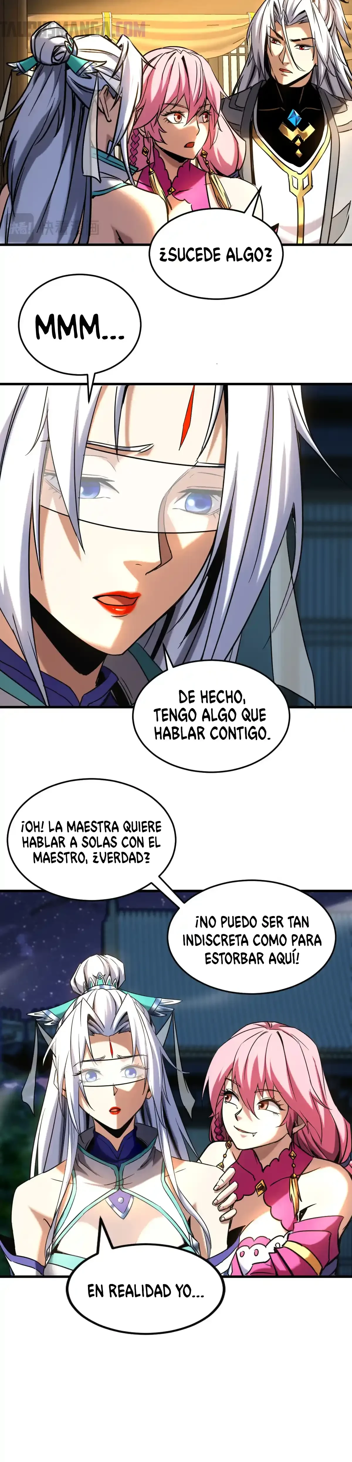 Mientras mis discípulas se matan, yo me relajo! capítulo 126, página 13