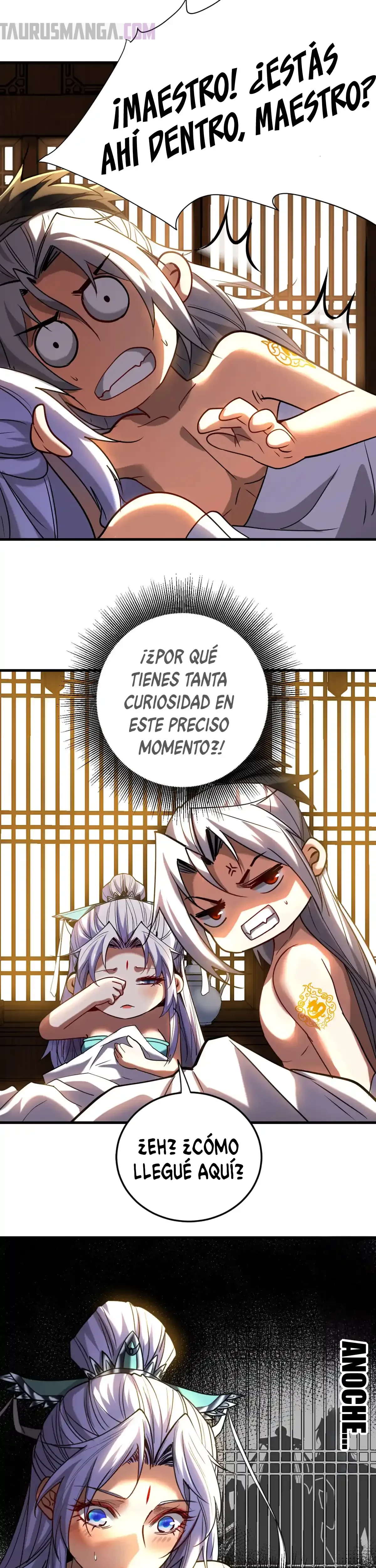 Mientras mis discípulas se matan, yo me relajo! capítulo 127, página 8
