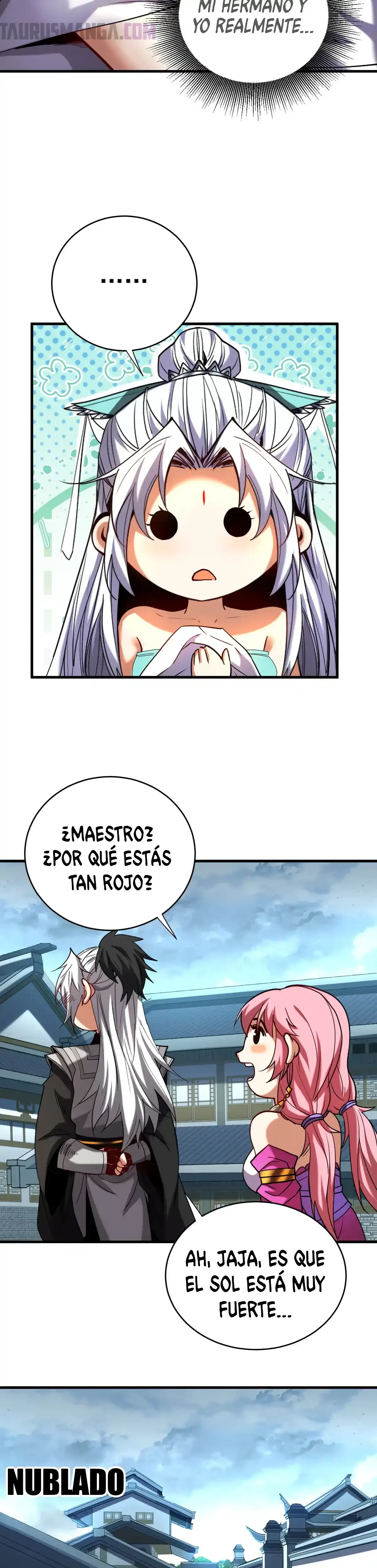 Mientras mis discípulas se matan, yo me relajo! capítulo 127, página 11