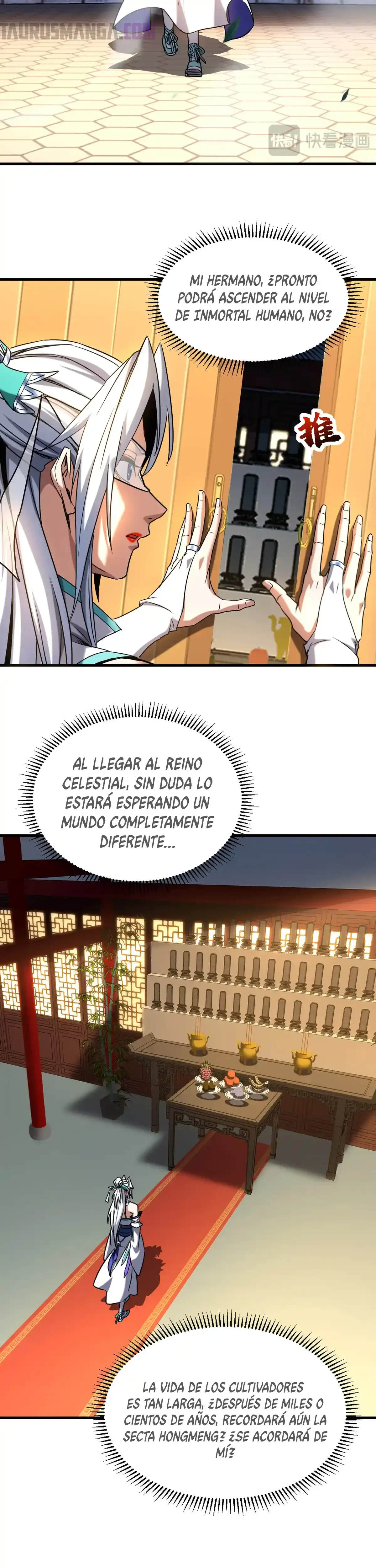 Mientras mis discípulas se matan, yo me relajo! capítulo 127, página 13