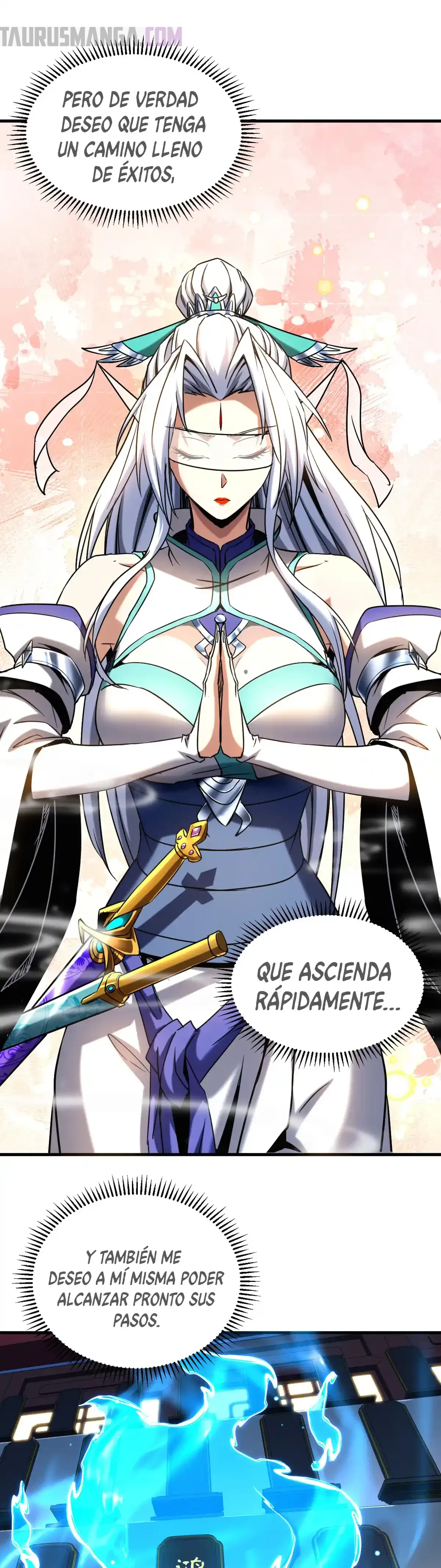 Mientras mis discípulas se matan, yo me relajo! capítulo 127, página 14