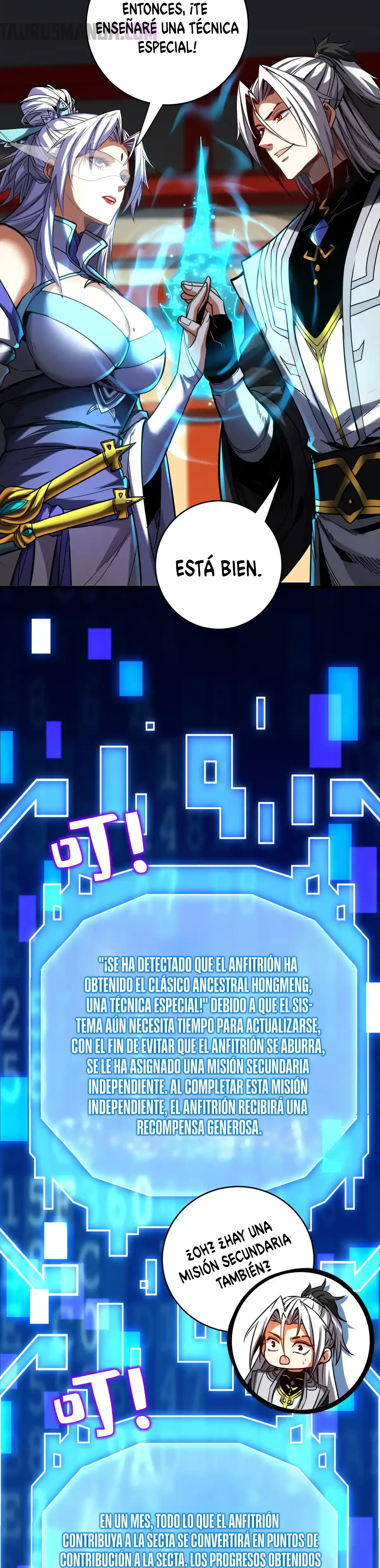 Mientras mis discípulas se matan, yo me relajo! capítulo 129, página 8