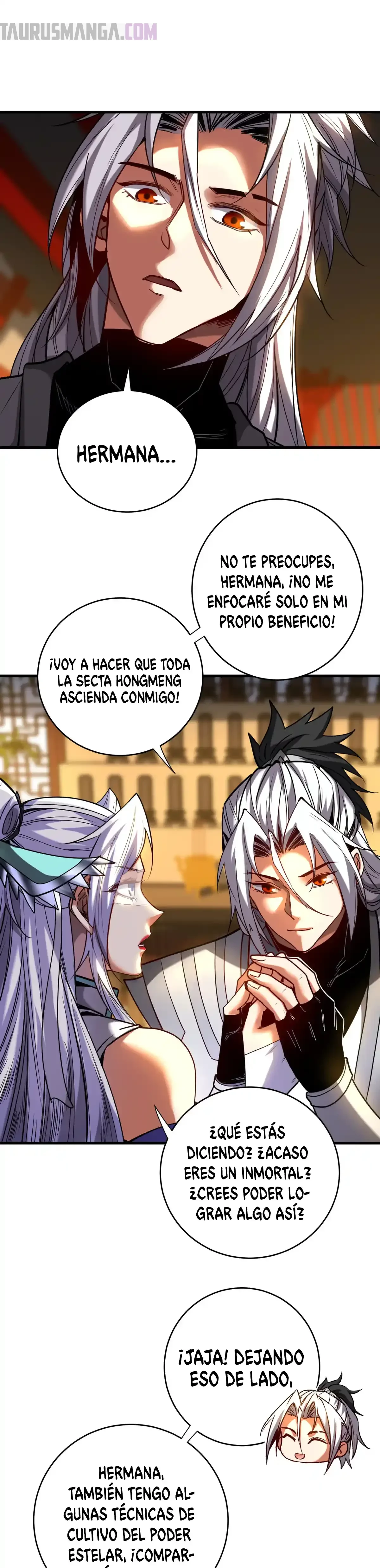 Mientras mis discípulas se matan, yo me relajo! capítulo 129, página 12