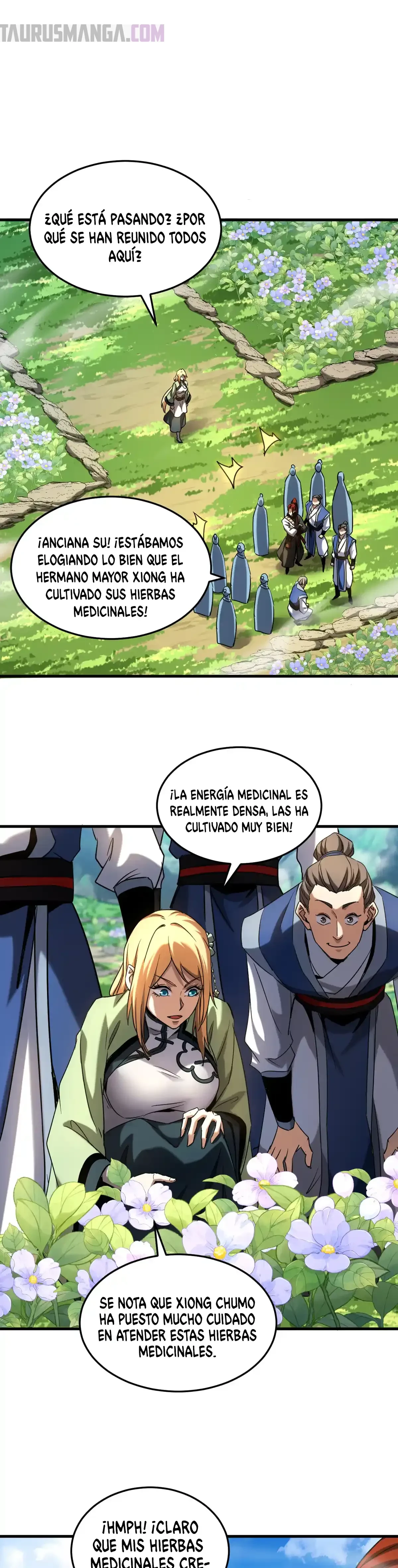 Mientras mis discípulas se matan, yo me relajo! capítulo 129, página 19