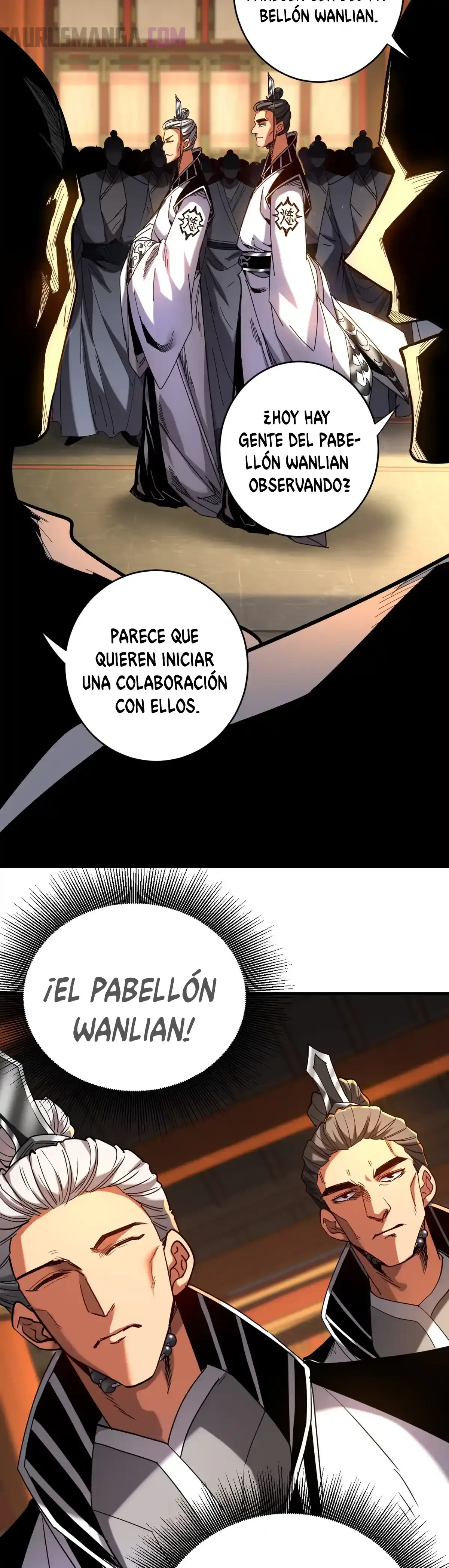 Mientras mis discípulas se matan, yo me relajo! capítulo 130, página 16