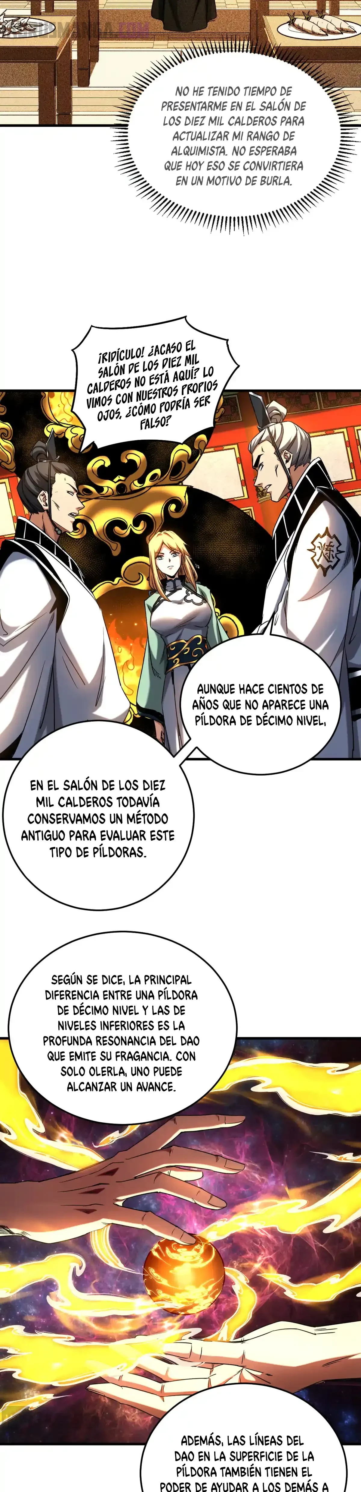 Mientras mis discípulas se matan, yo me relajo! capítulo 132, página 8