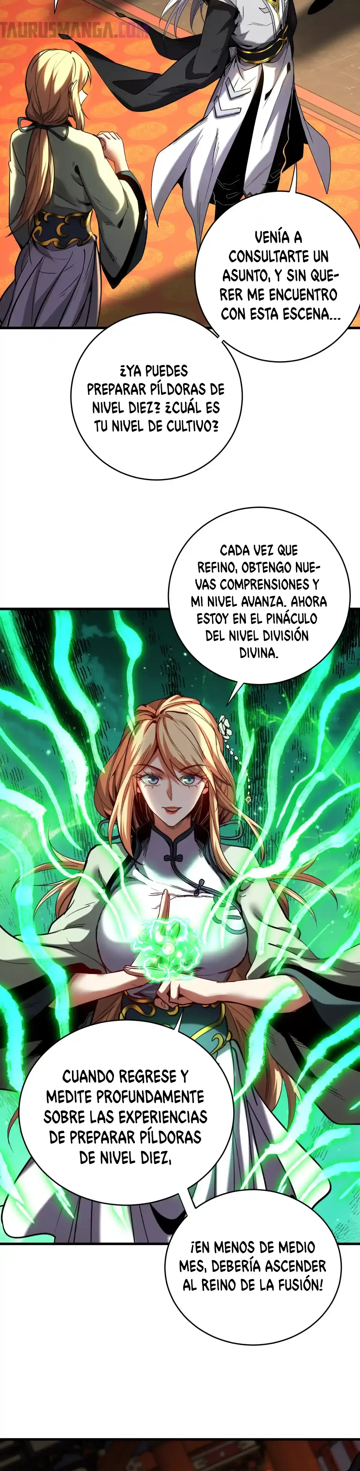 Mientras mis discípulas se matan, yo me relajo! capítulo 133, página 7