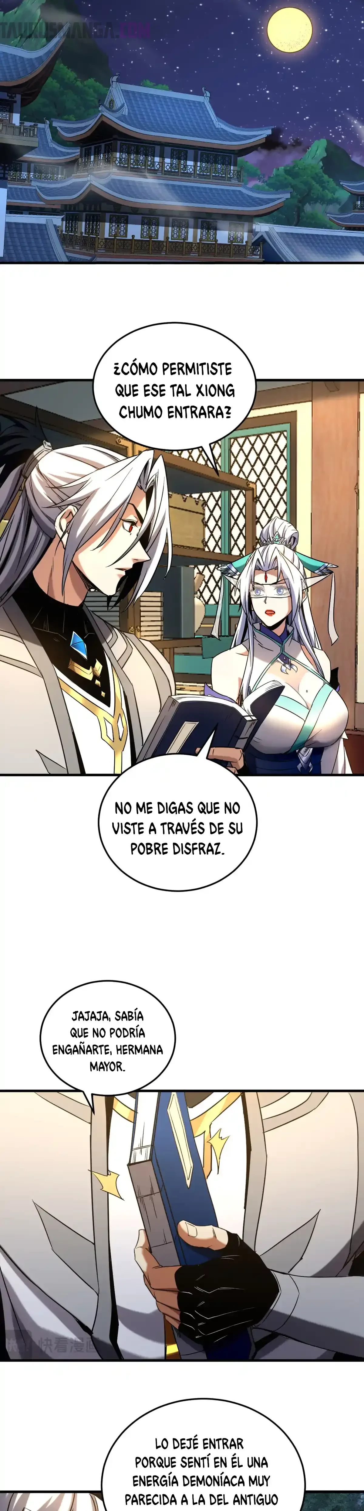 Mientras mis discípulas se matan, yo me relajo! capítulo 136, página 5