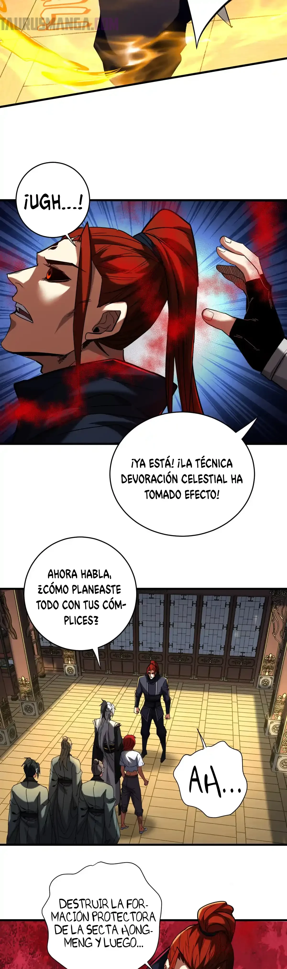 Mientras mis discípulas se matan, yo me relajo! capítulo 136, página 17