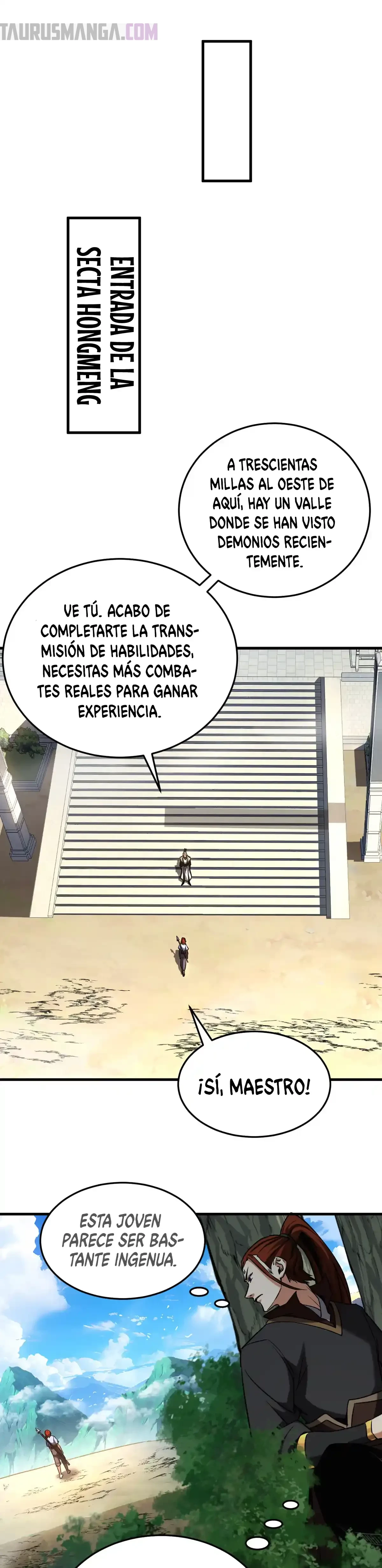Mientras mis discípulas se matan, yo me relajo! capítulo 134, página 8