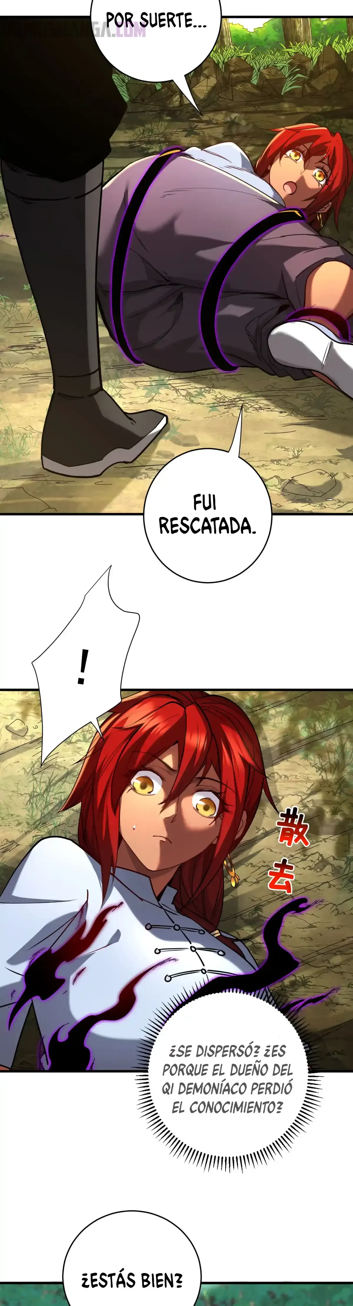 Mientras mis discípulas se matan, yo me relajo! capítulo 134, página 16