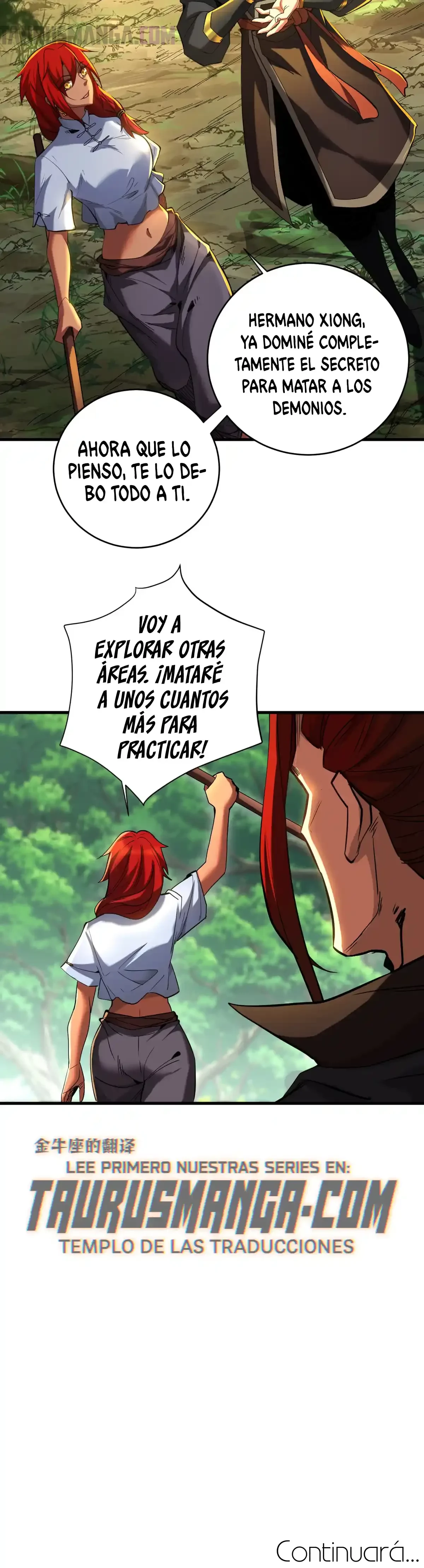 Mientras mis discípulas se matan, yo me relajo! capítulo 134, página 21
