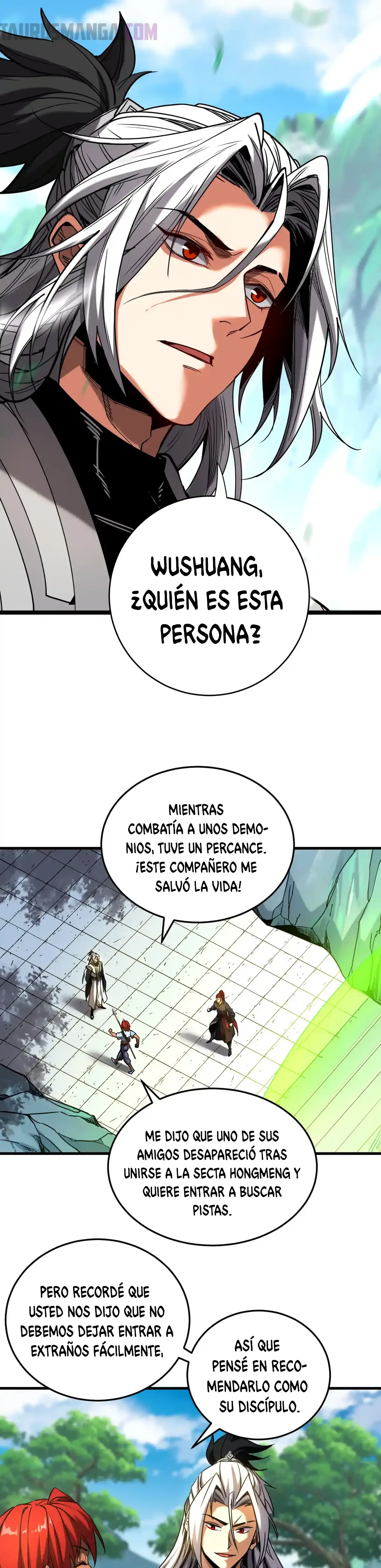 Mientras mis discípulas se matan, yo me relajo! capítulo 135, página 12