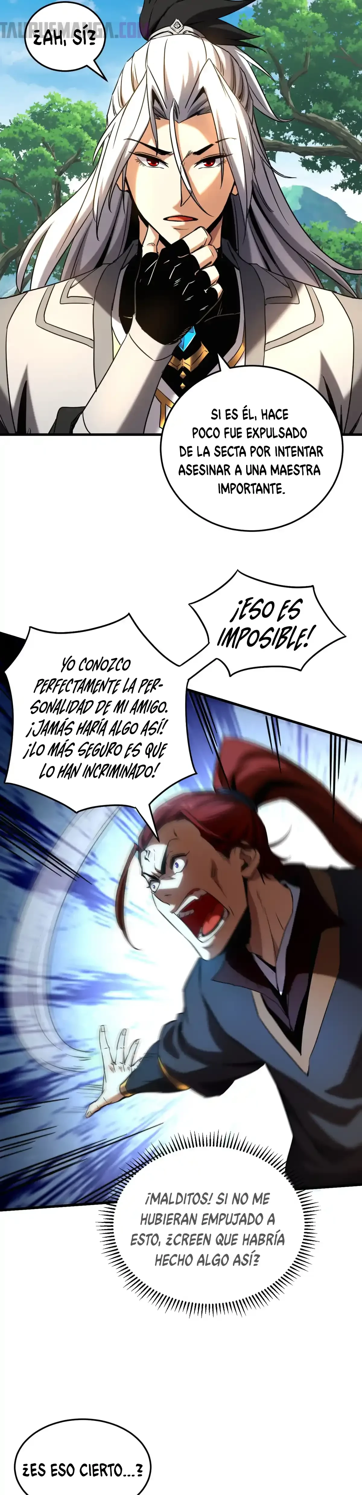 Mientras mis discípulas se matan, yo me relajo! capítulo 135, página 14