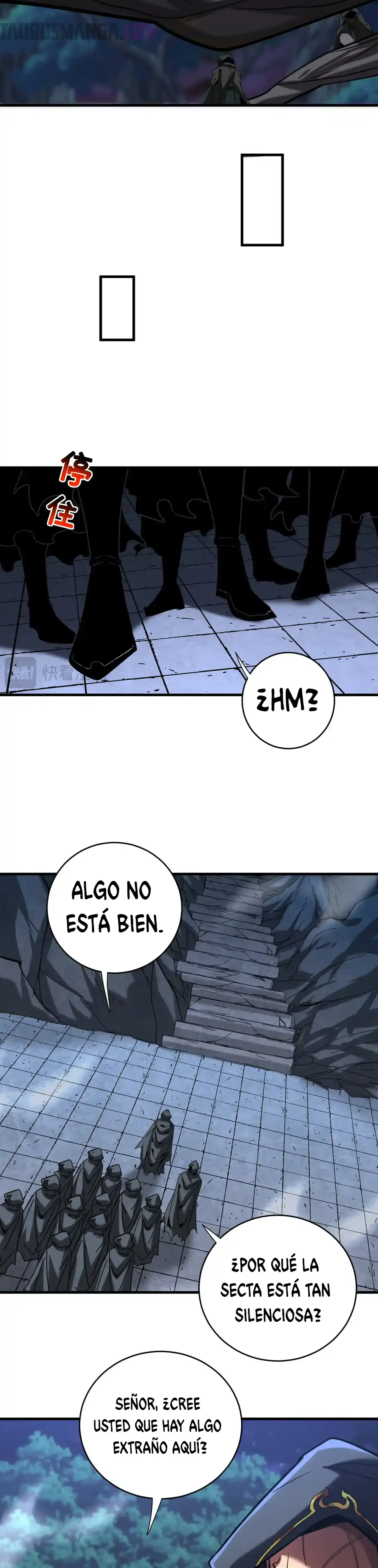 Mientras mis discípulas se matan, yo me relajo! capítulo 137, página 6
