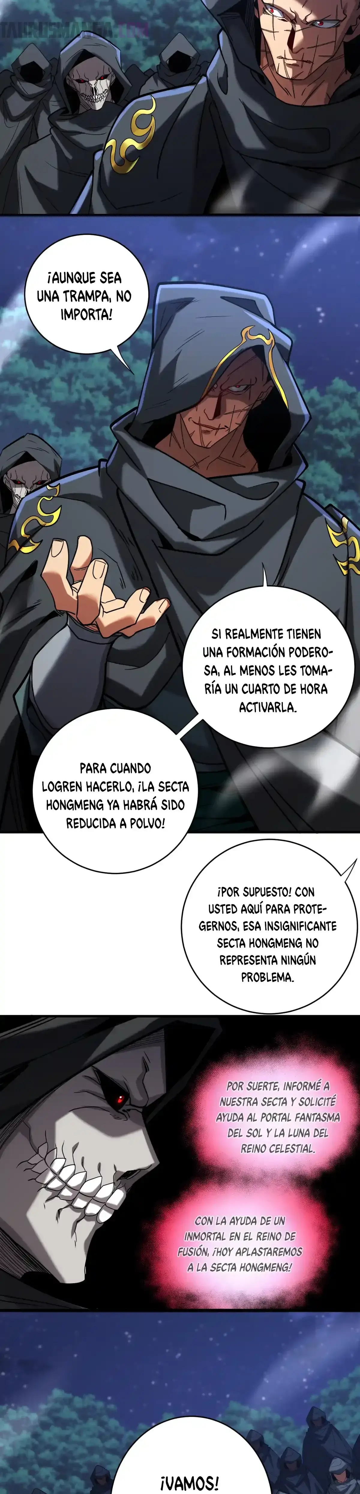 Mientras mis discípulas se matan, yo me relajo! capítulo 137, página 7