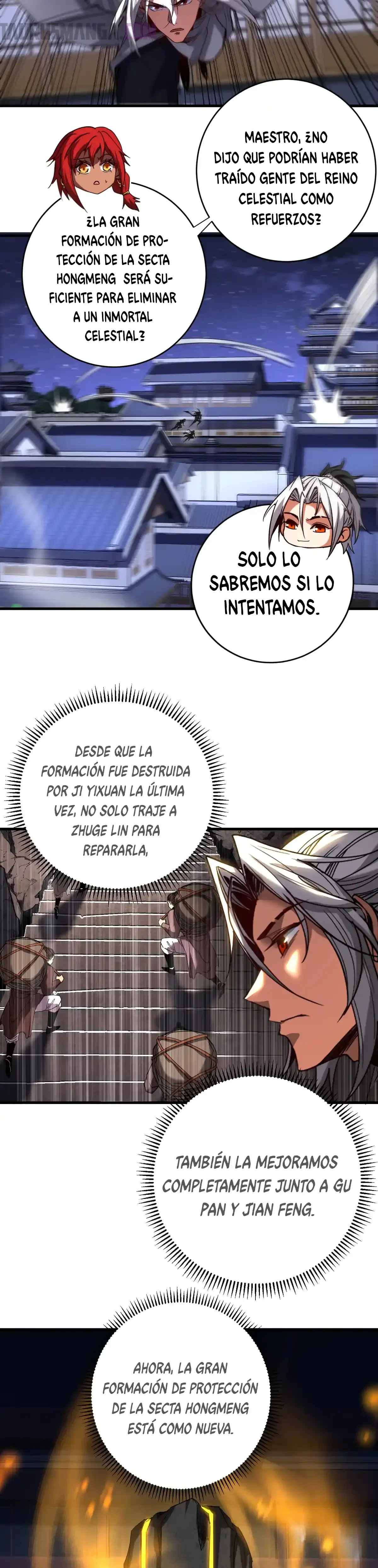 Mientras mis discípulas se matan, yo me relajo! capítulo 137, página 10