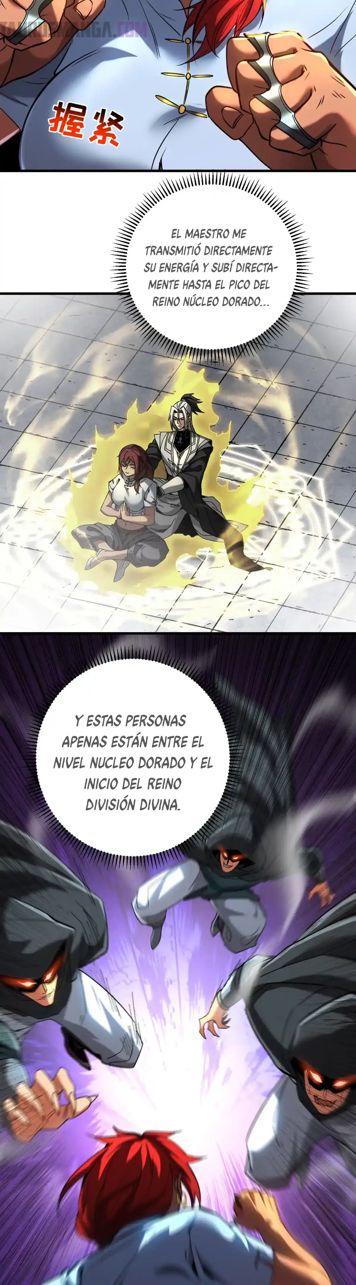 Mientras mis discípulas se matan, yo me relajo! capítulo 137, página 14