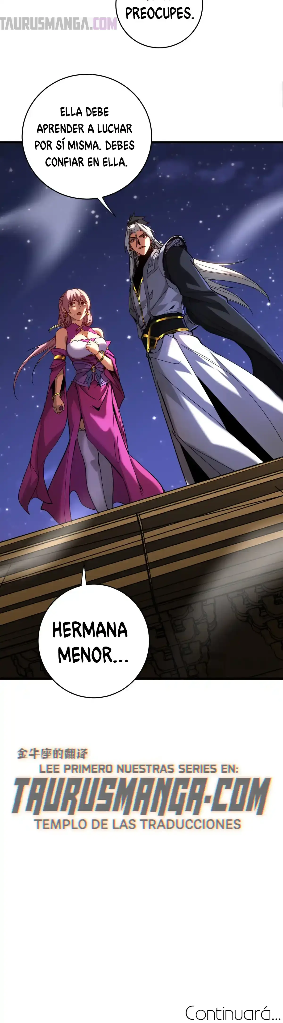 Mientras mis discípulas se matan, yo me relajo! capítulo 137, página 19