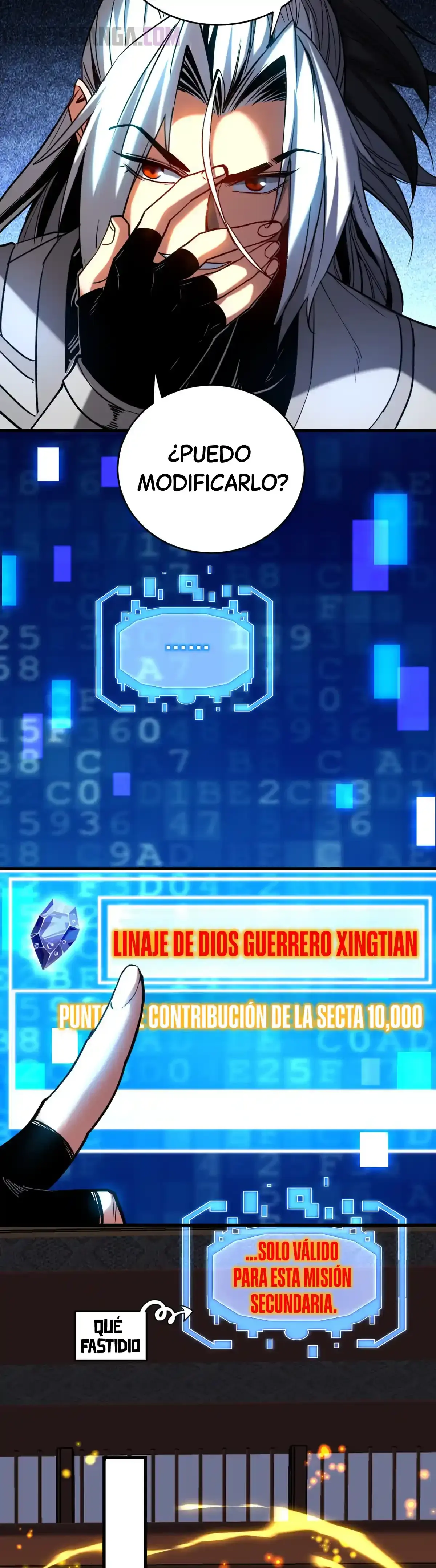 Mientras mis discípulas se matan, yo me relajo! capítulo 139, página 17