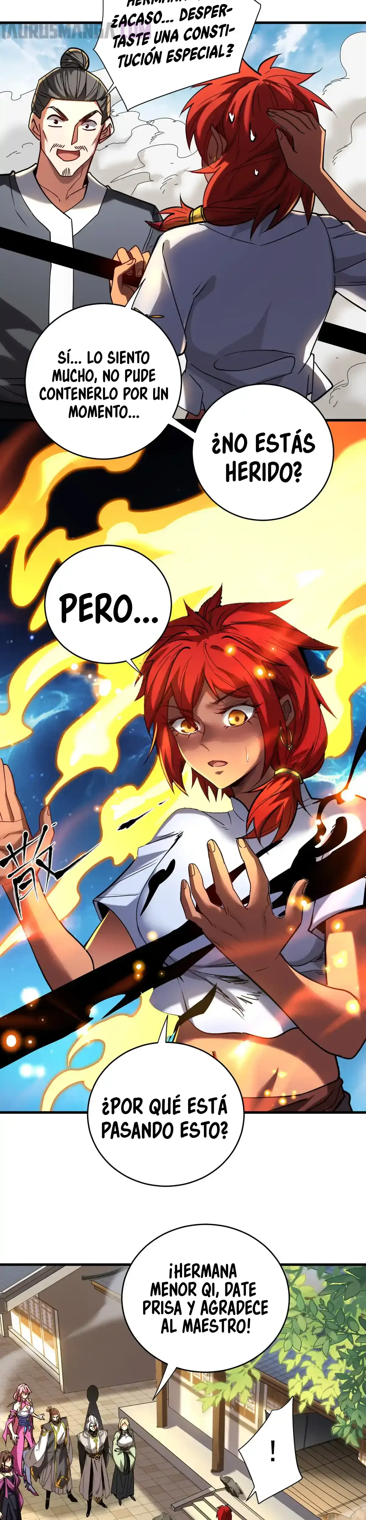 Mientras mis discípulas se matan, yo me relajo! capítulo 140, página 7