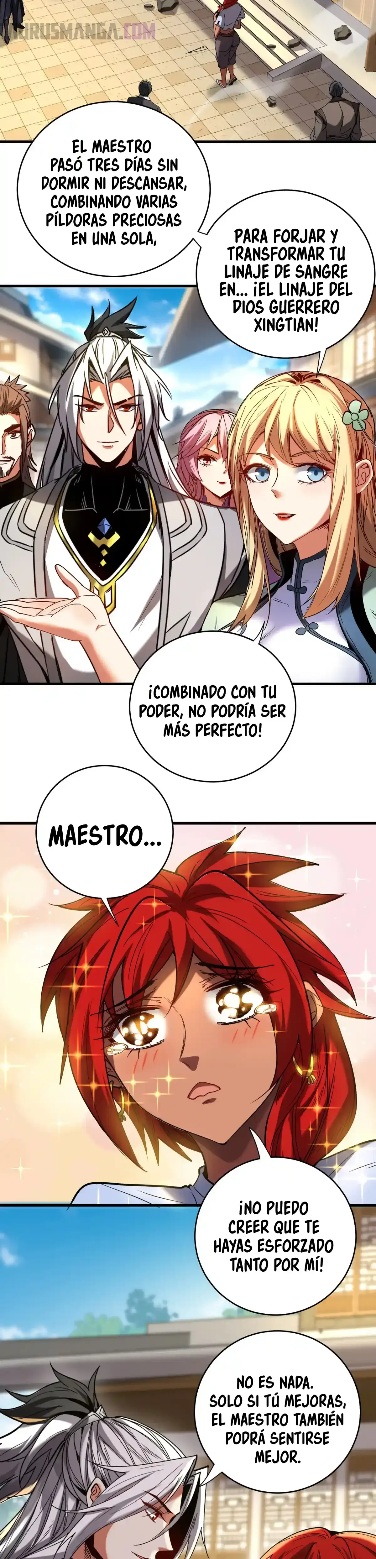 Mientras mis discípulas se matan, yo me relajo! capítulo 140, página 8