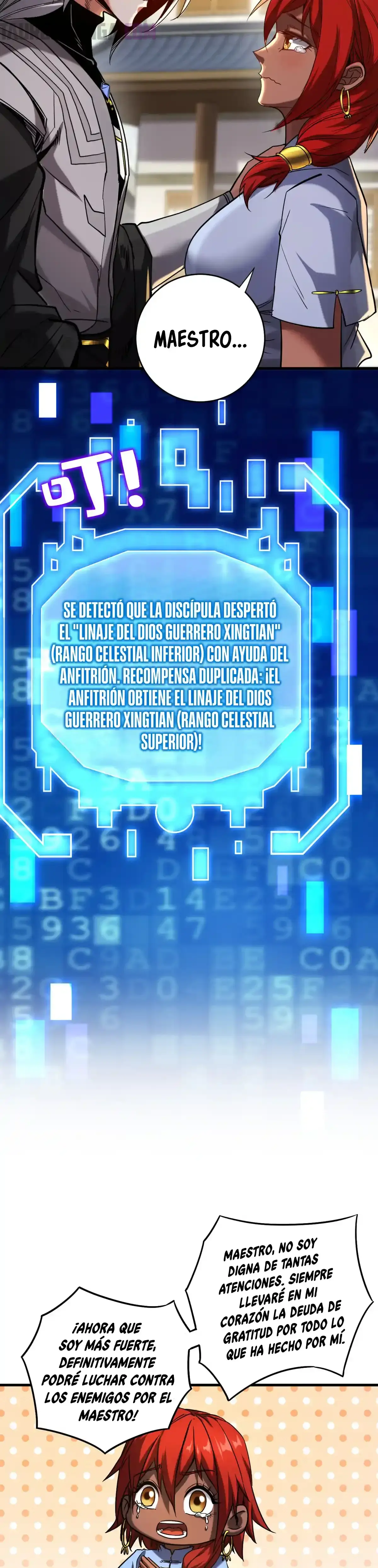 Mientras mis discípulas se matan, yo me relajo! capítulo 140, página 9
