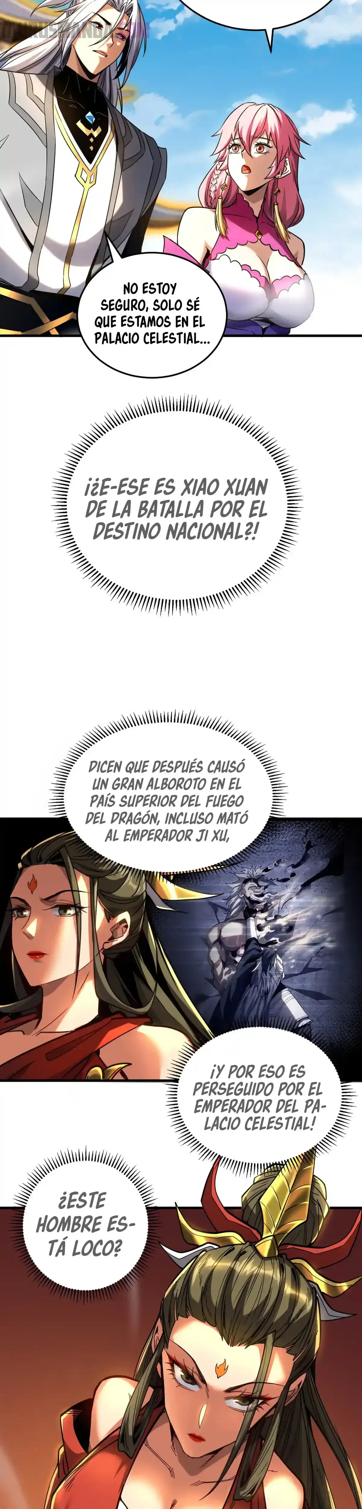 Mientras mis discípulas se matan, yo me relajo! capítulo 141, página 7