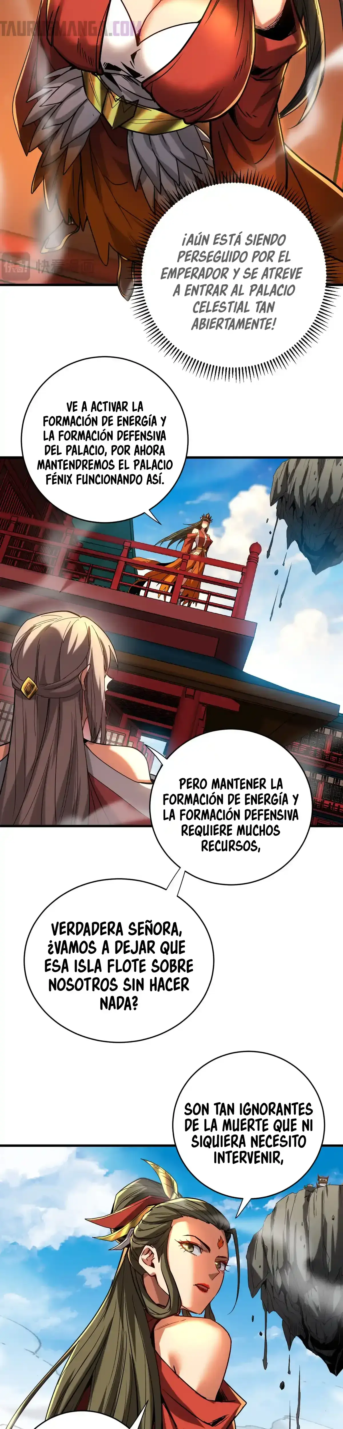 Mientras mis discípulas se matan, yo me relajo! capítulo 141, página 8