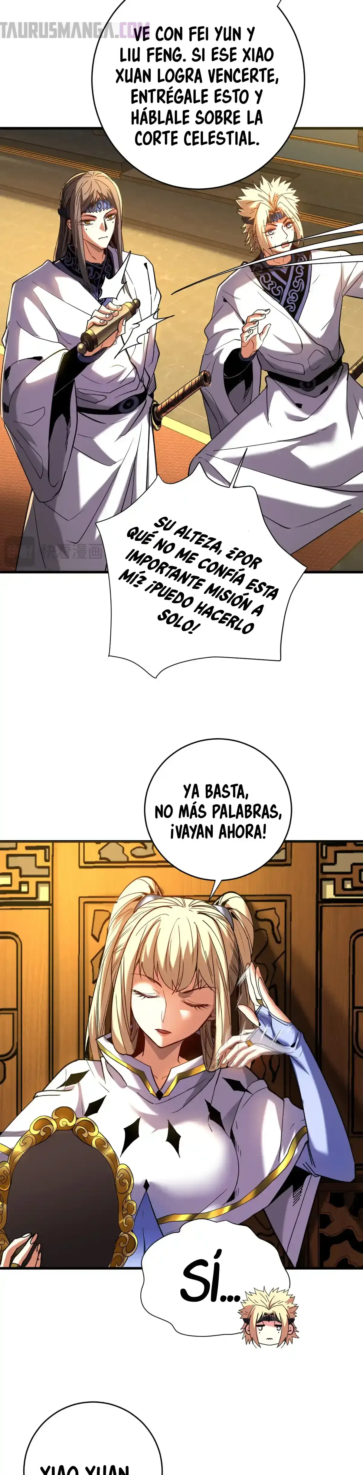 Mientras mis discípulas se matan, yo me relajo! capítulo 142, página 4