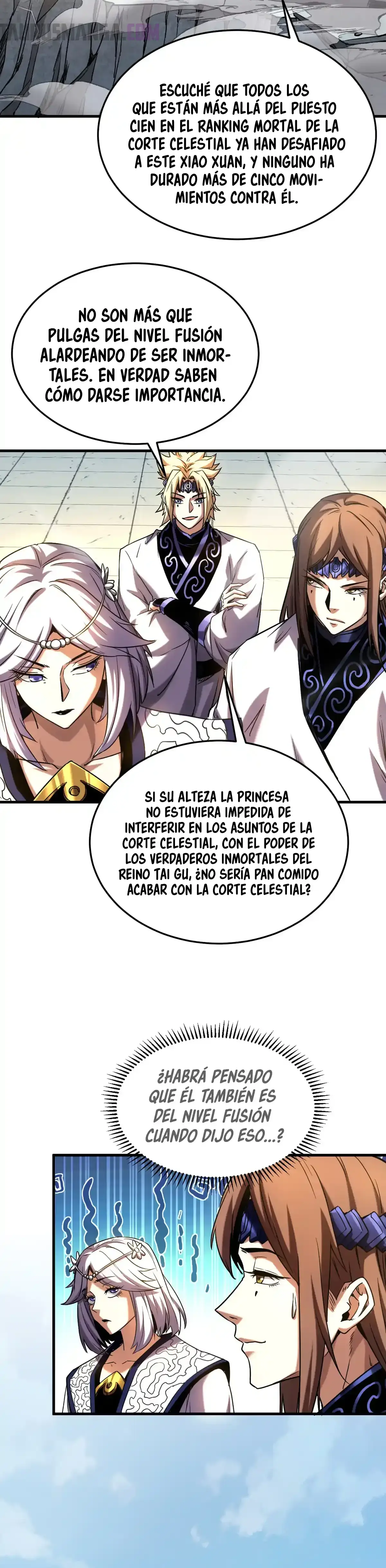 Mientras mis discípulas se matan, yo me relajo! capítulo 142, página 10