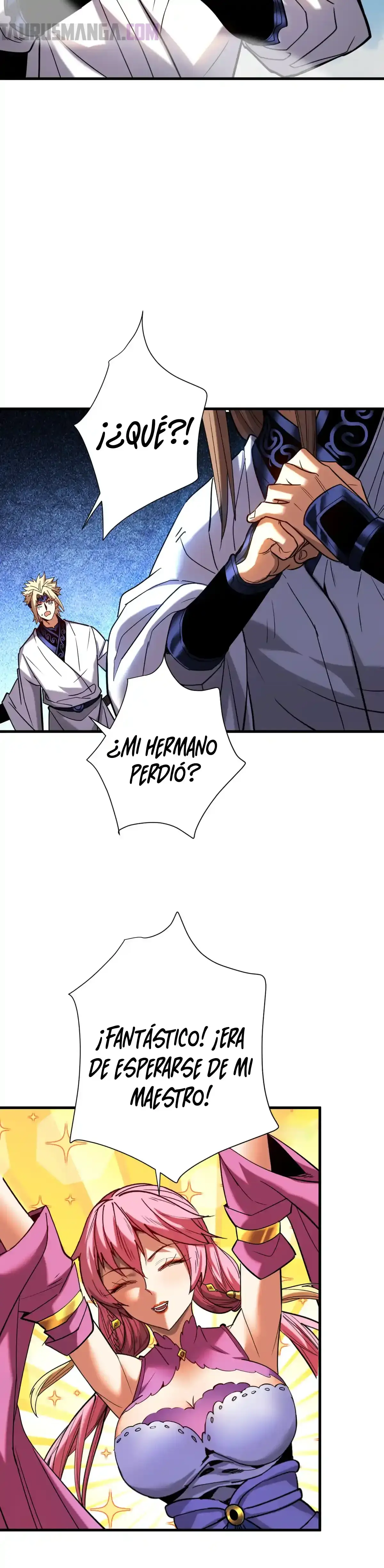 Mientras mis discípulas se matan, yo me relajo! capítulo 144, página 10