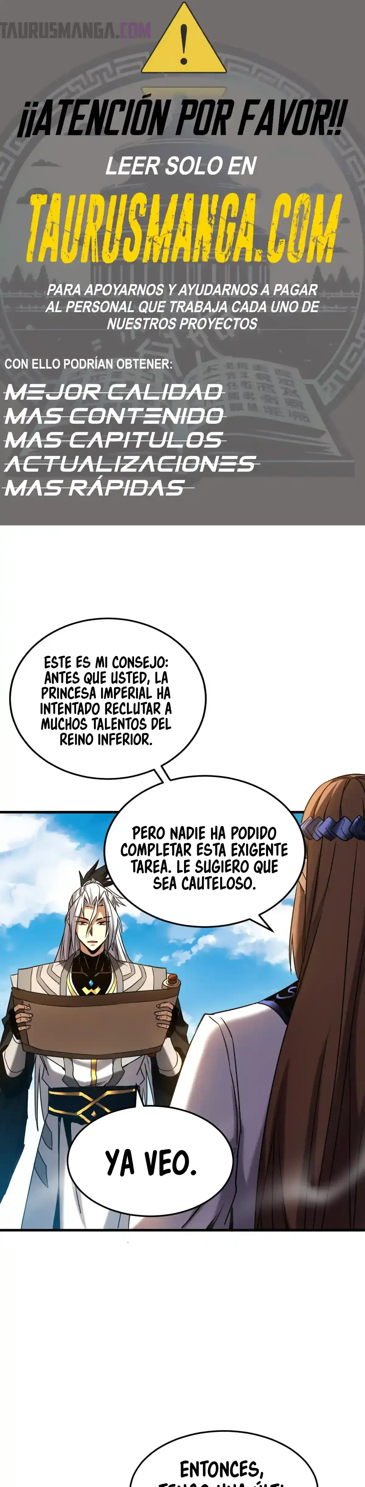 Mientras mis discípulas se matan, yo me relajo! capítulo 145, página 1