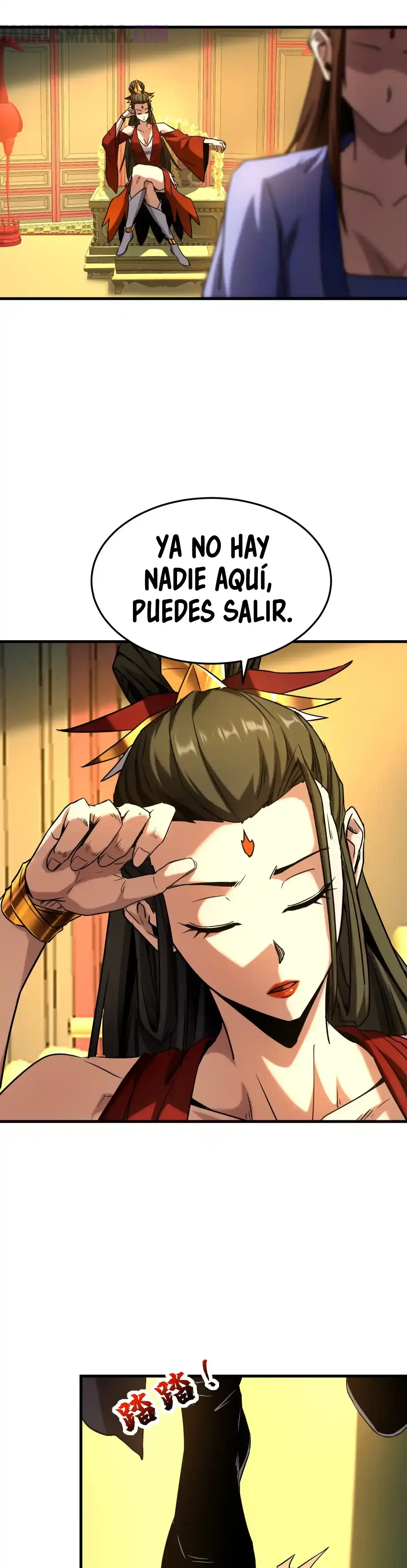 Mientras mis discípulas se matan, yo me relajo! capítulo 145, página 13