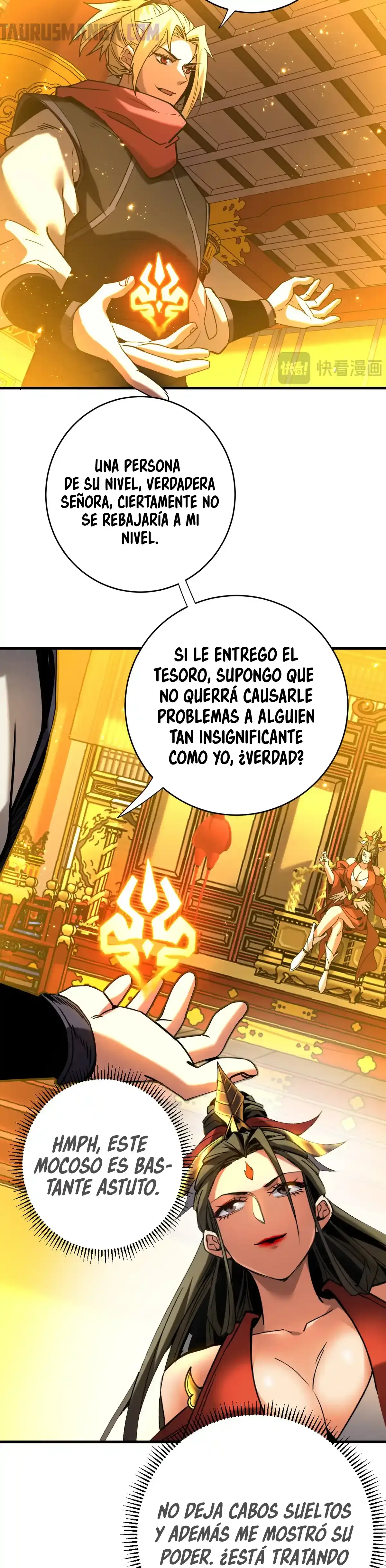 Mientras mis discípulas se matan, yo me relajo! capítulo 146, página 3