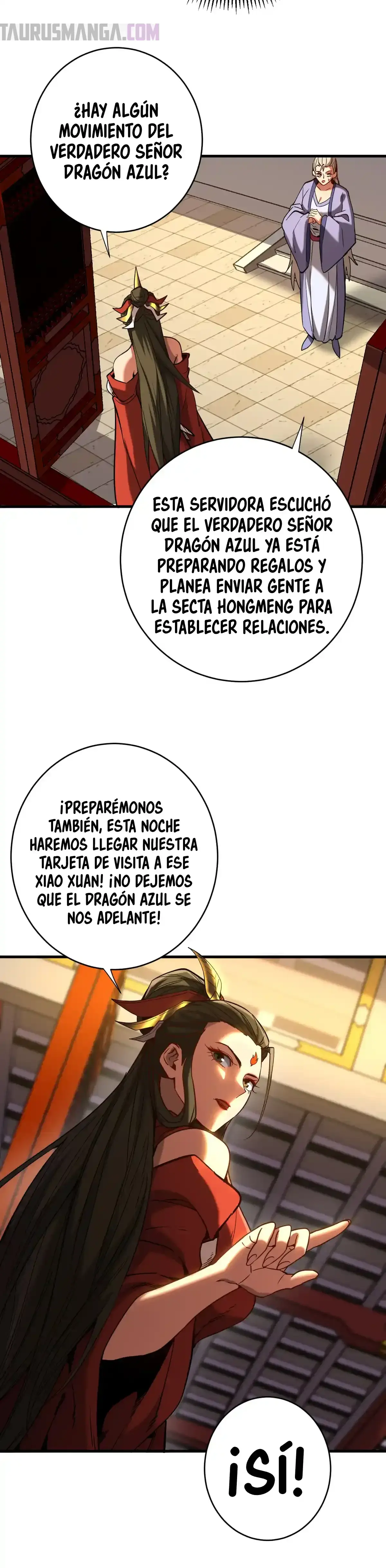Mientras mis discípulas se matan, yo me relajo! capítulo 146, página 13