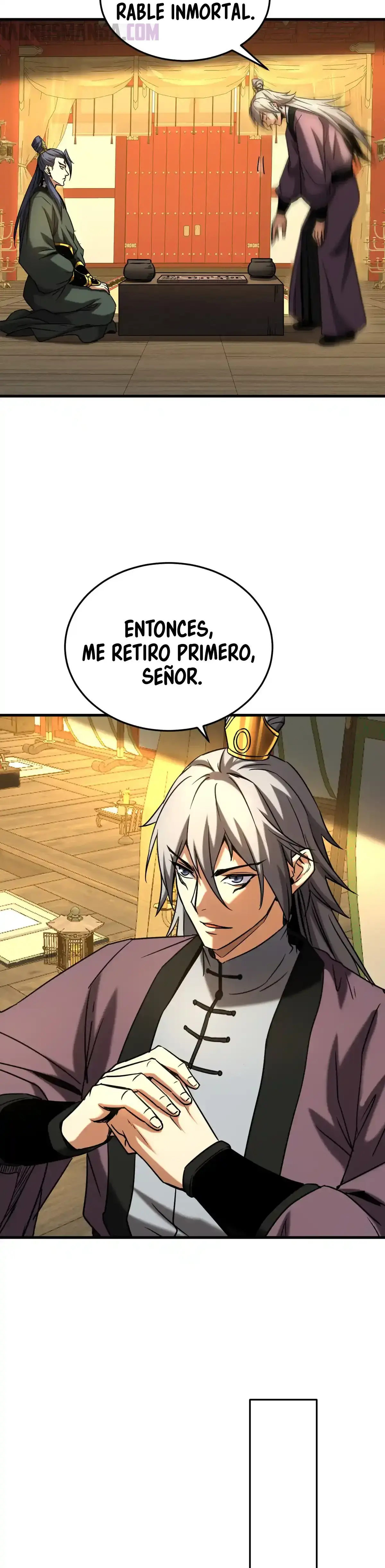Mientras mis discípulas se matan, yo me relajo! capítulo 147, página 2