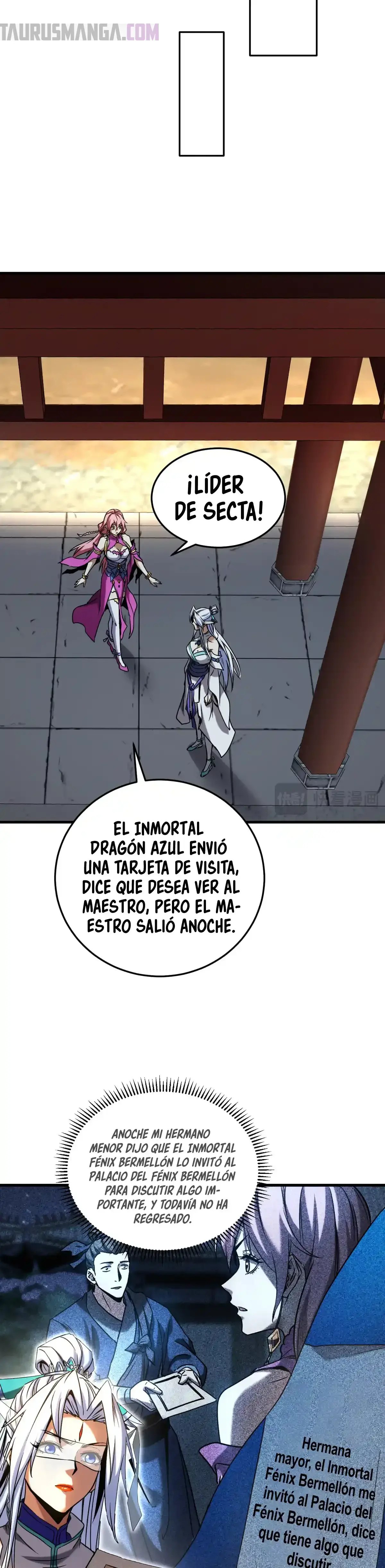 Mientras mis discípulas se matan, yo me relajo! capítulo 147, página 3