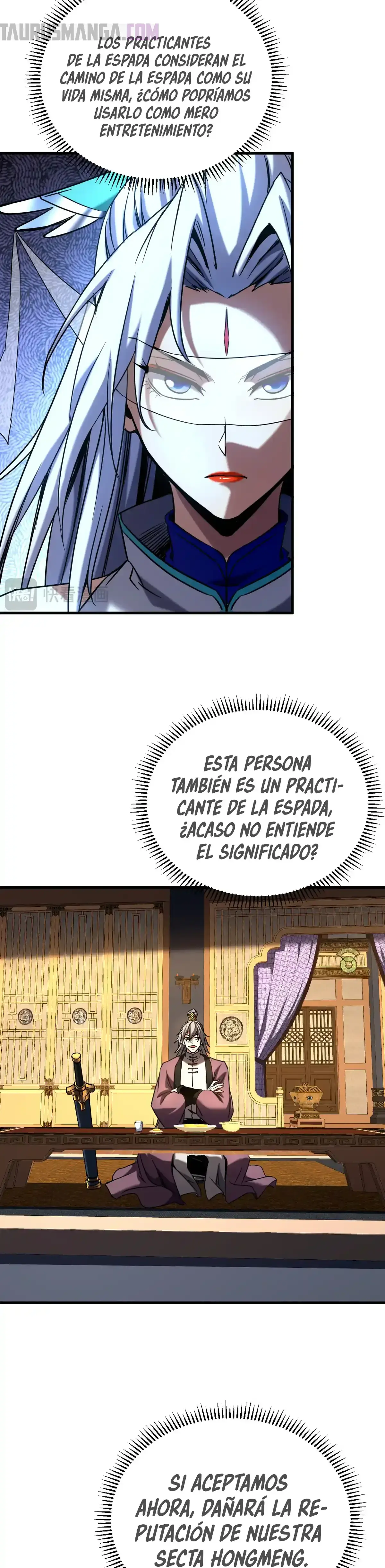 Mientras mis discípulas se matan, yo me relajo! capítulo 147, página 9