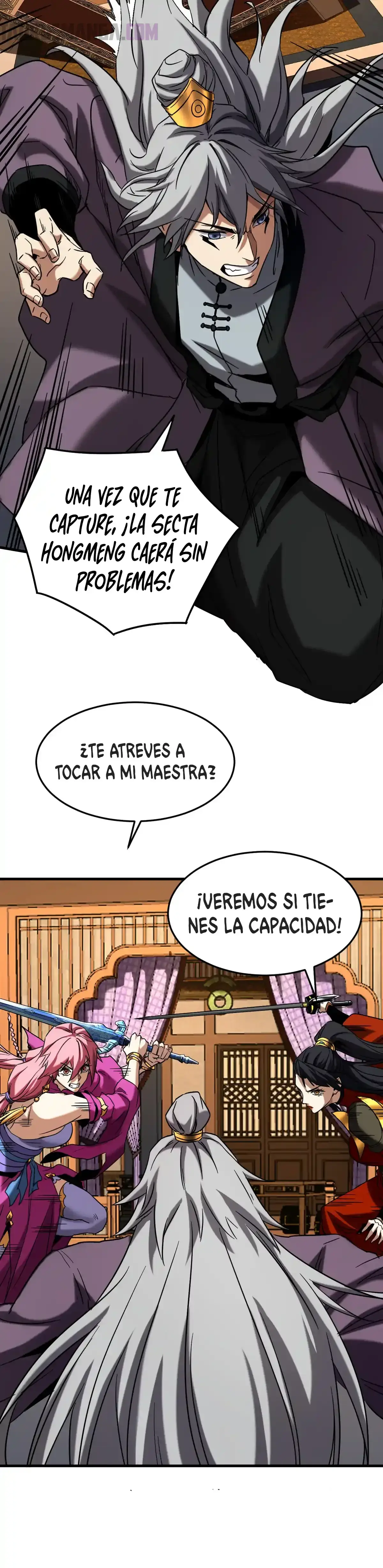 Mientras mis discípulas se matan, yo me relajo! capítulo 150, página 7