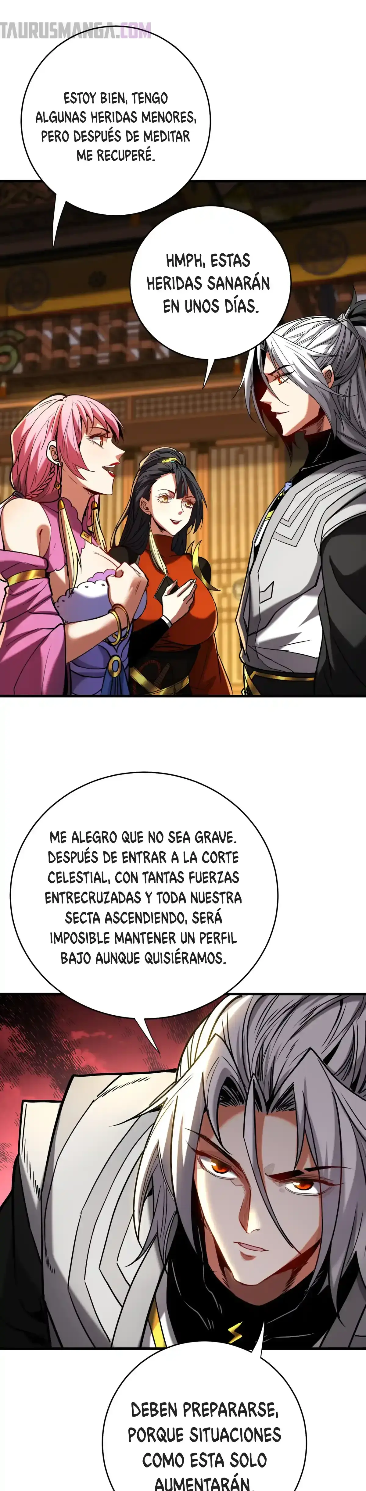 Mientras mis discípulas se matan, yo me relajo! capítulo 151, página 11