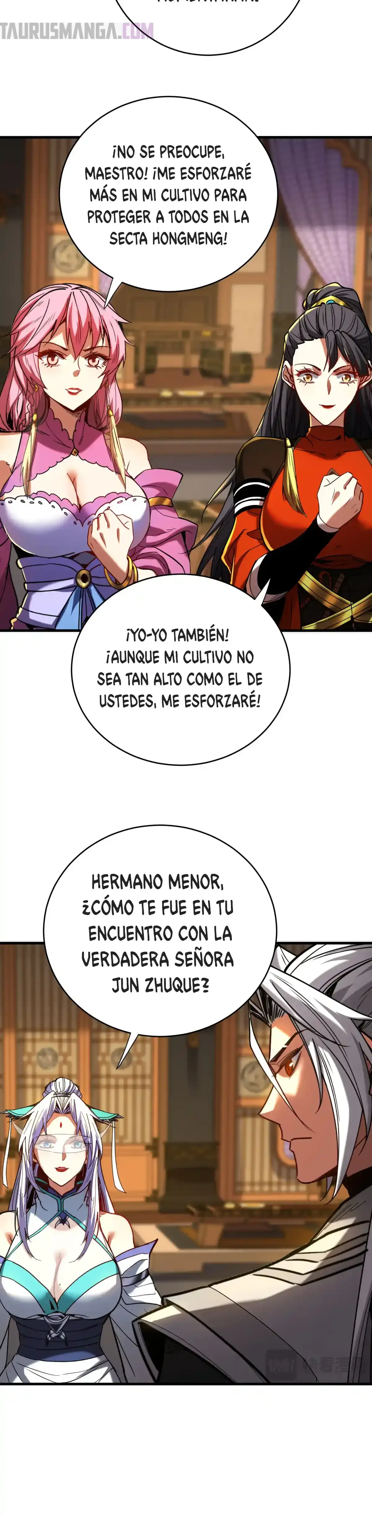 Mientras mis discípulas se matan, yo me relajo! capítulo 151, página 12