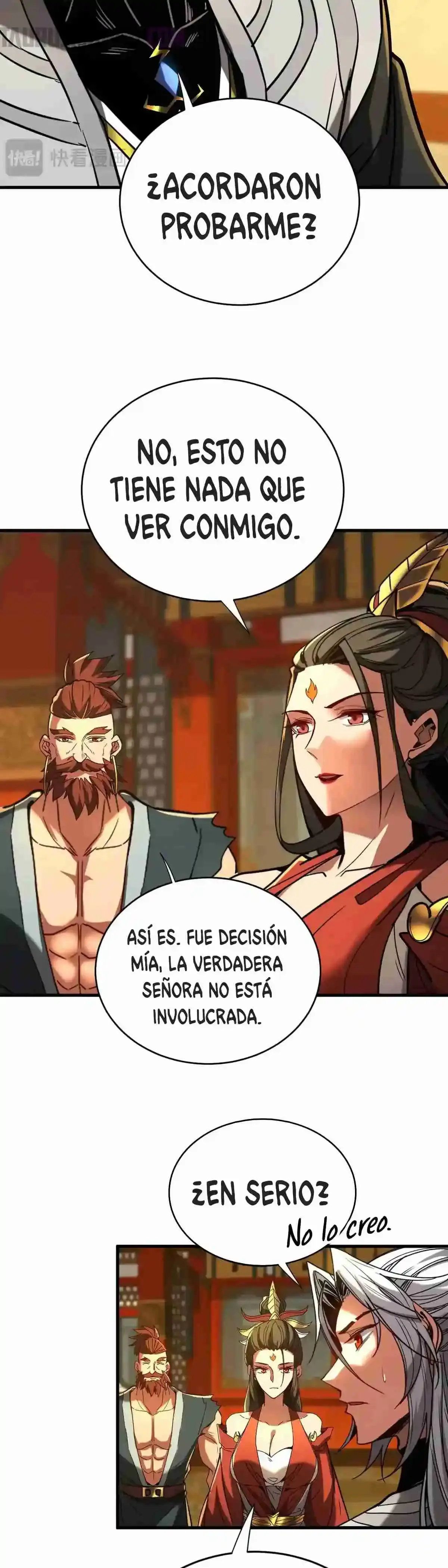 Mientras mis discípulas se matan, yo me relajo! capítulo 153, página 15