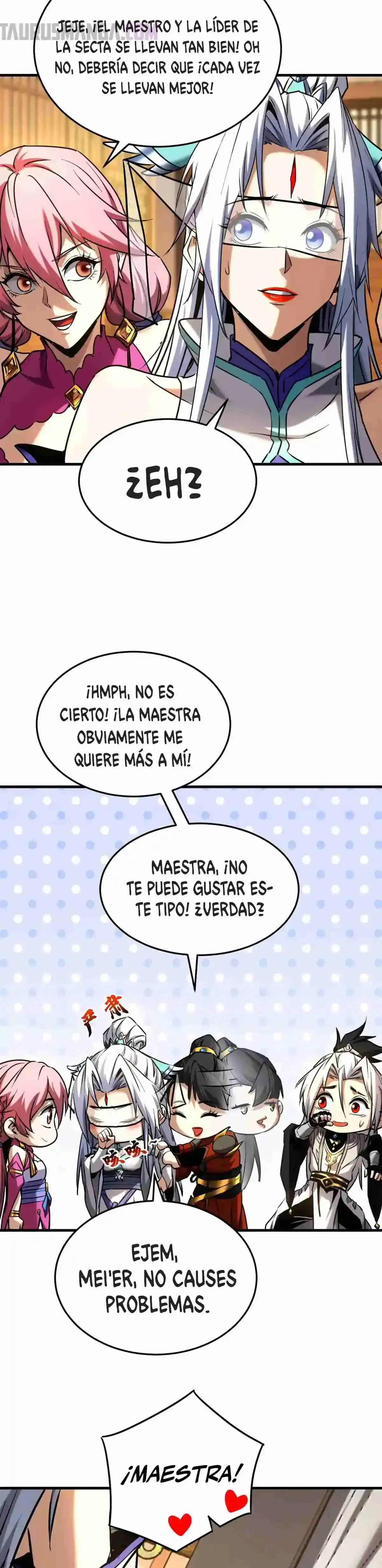 Mientras mis discípulas se matan, yo me relajo! capítulo 155, página 9