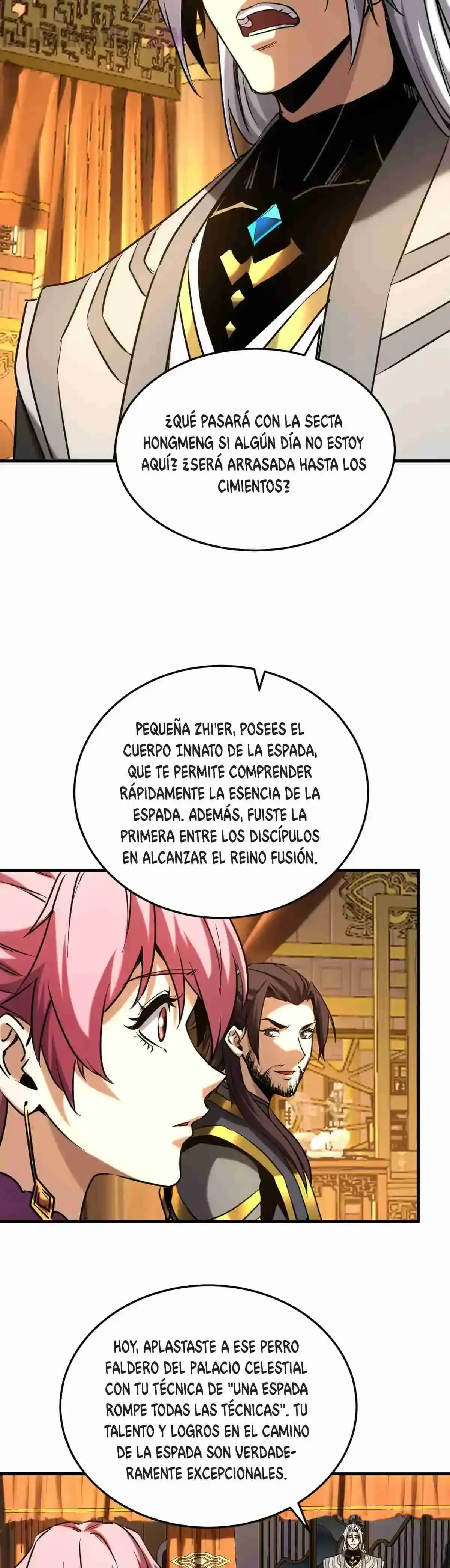 Mientras mis discípulas se matan, yo me relajo! capítulo 155, página 13