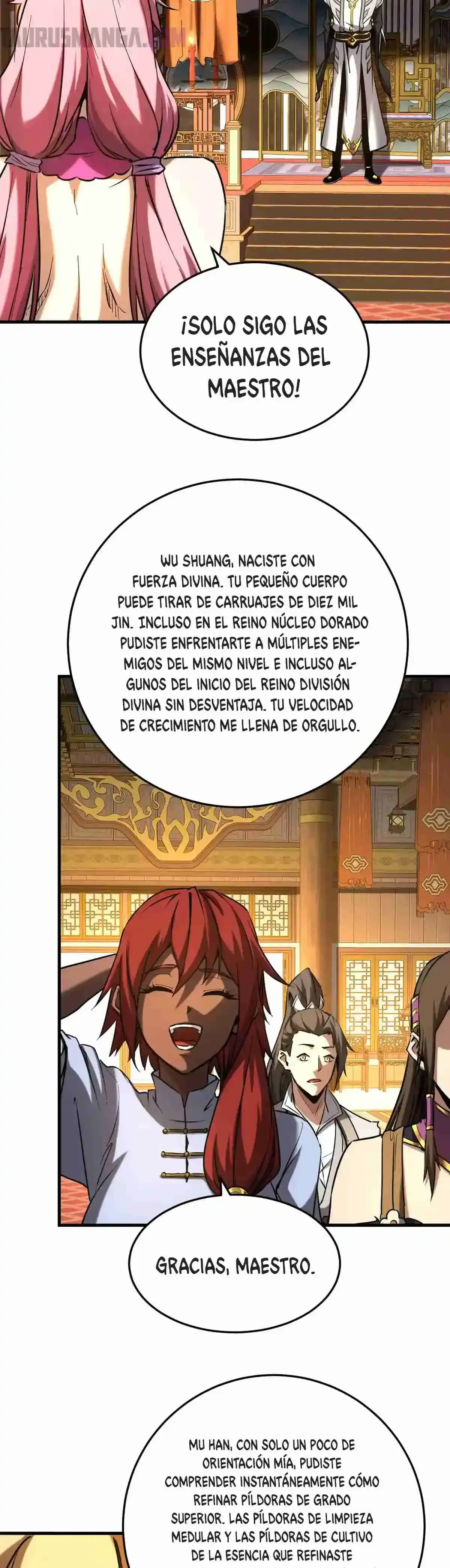 Mientras mis discípulas se matan, yo me relajo! capítulo 155, página 14