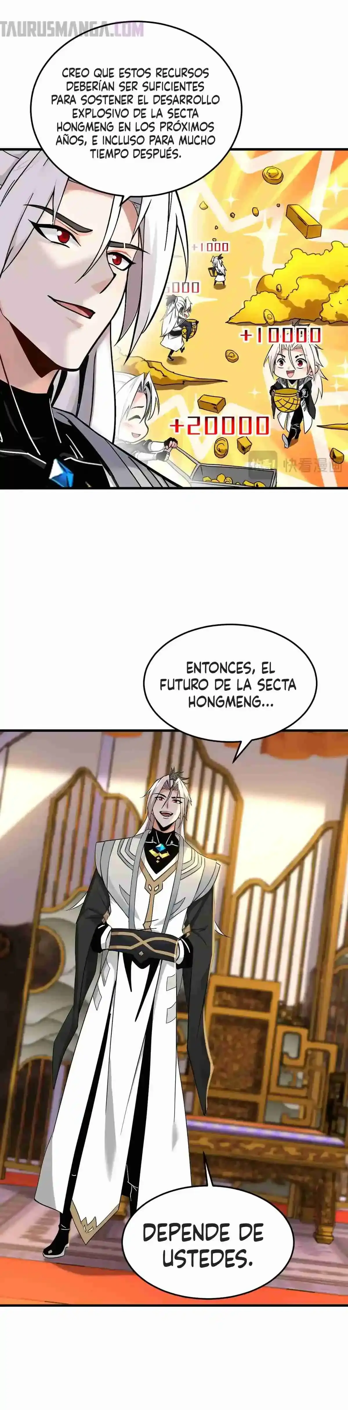Mientras mis discípulas se matan, yo me relajo! capítulo 156, página 5