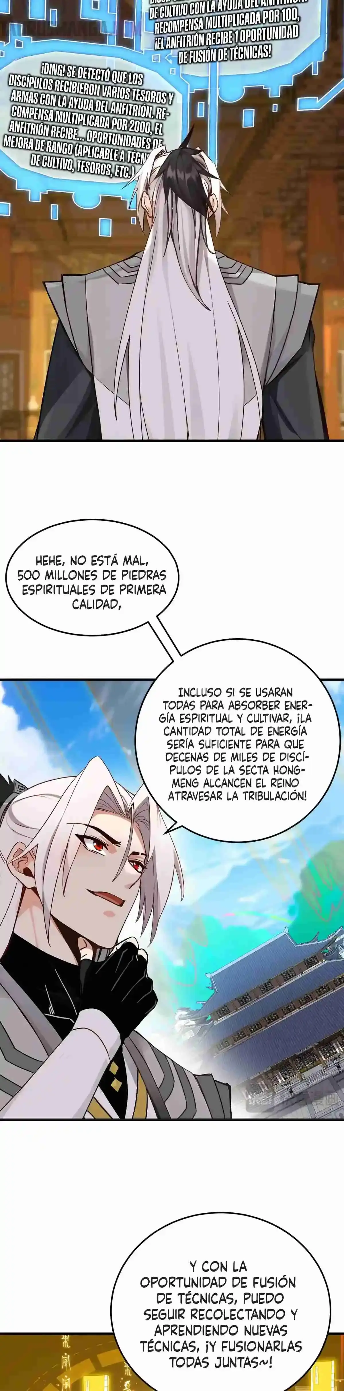 Mientras mis discípulas se matan, yo me relajo! capítulo 156, página 7