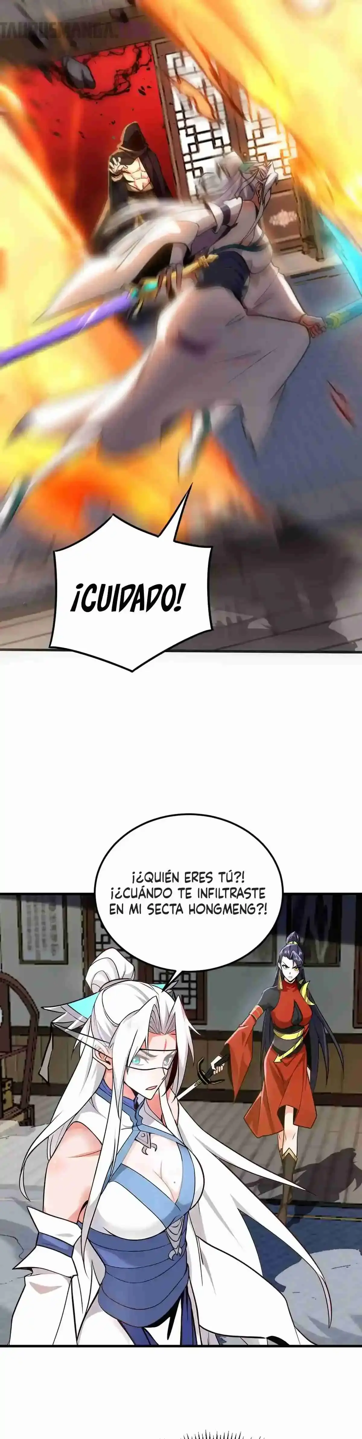 Mientras mis discípulas se matan, yo me relajo! capítulo 157, página 12