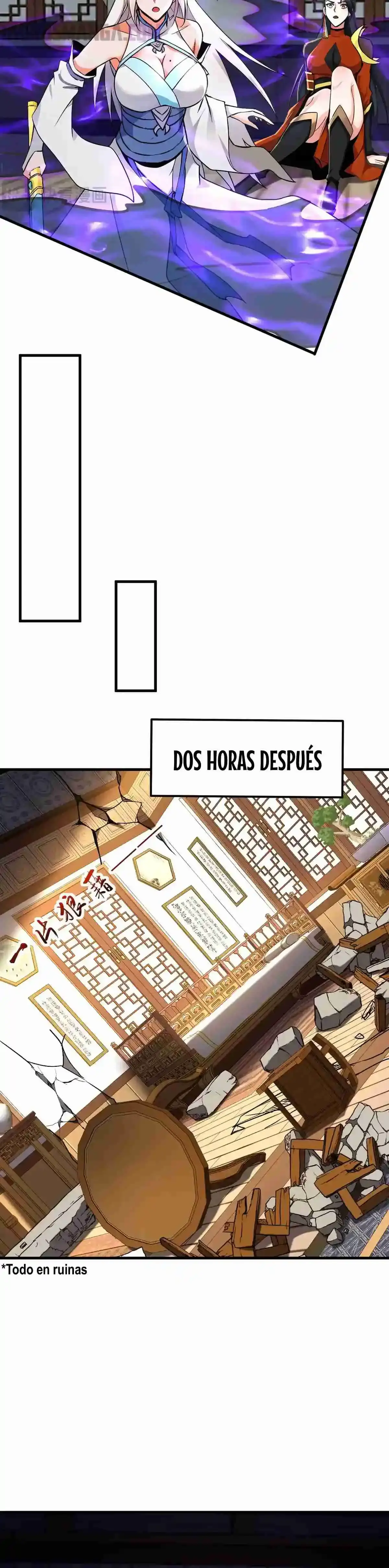 Mientras mis discípulas se matan, yo me relajo! capítulo 158, página 3